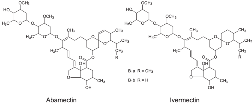 Structure-of-abamectin-and-ivermectin