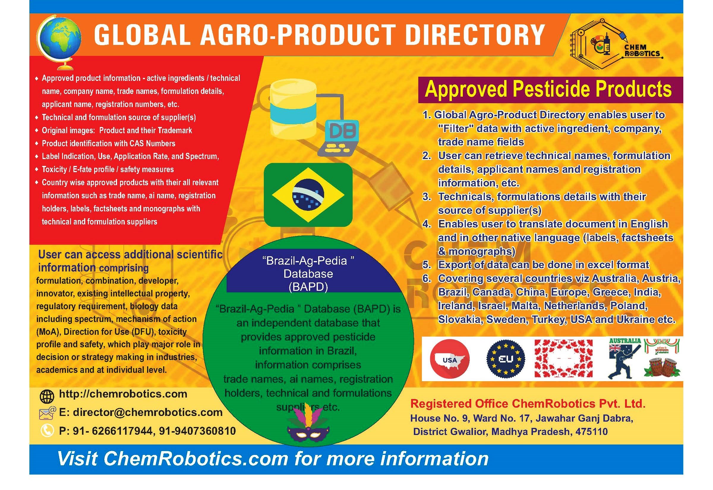 CHEMROBOTICS- Global Agro Product Directory