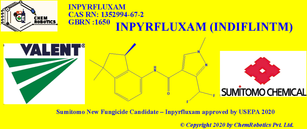 INPYRFLUXAM-Sumitomo and Valent New Fungicide