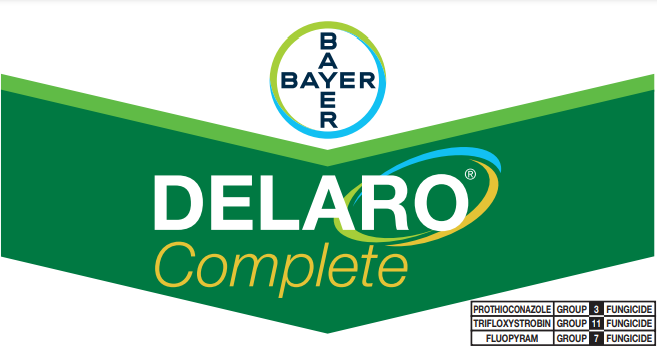 May 2021 –Bayer Crop Science division of Bayer announced that Delaro® Complete has been registered for use in Eastern Canada on corn, soybeans and cereals. The new foliar fungicide delivers effective and consistent control of major corn, soybean, and cereals diseases. Delaro® Complete fungicide offers unique chemistries in all three modes of action. These powerful ingredients work together to provide consistent control of most major corn and soybean diseases and increased plant health all season long. This product has been approved for use in the following states: AL, AR, CO, CT, DE, GA, IA, ID, IL, IN, KS, KY, MA, MD, MI, MN, MO, MS, MT, NC, ND, NE, NH, NJ, NM, NV, OH, OK, OR, PA, RI, SC, SD, TN, TX, VA, VT, WA, WI, WV, WY. Delaro Complete is a 458 Suspension Concentrate (SC). Delaro Complete contains three active ingredients. The first, fluopyram, is a group 7, or SDHI, which has activity on important diseases such as white mold, brown spot and gray leaf spot and significant plant health upsides. The second, prothioconazole, is a group 3, or triazole, which has a very broad and deep spectrum of disease control and activity. The third, trifloxystrobin, is a group 11, or strobilurin, that shows preventative activity on many diseases, and offers an array of plant health effects. Delaro Complete fungicide is formulated with three heavy-hitting modes of action, together maximizing activity of even the toughest diseases. In corn, Delaro Complete has excellent preventive and curative defenses against yield-robbing diseases including (but not limited to), tar spot, gray leaf spot, northern corn leaf blight, anthracnose leaf blight and southern rust. In soybeans, Delaro Complete defends against frogeye leaf spot, brown spot, aerial blight and white mold amongst others. Explore a more complete list of diseases Delaro® Complete controls. In corn, Delaro Complete provides excellent preventive defenses against yield robbing diseases such as common rust, eye spot, Northern corn leaf blight and tar spot. In soybeans, Delaro Complete protects against all major soybean diseases as well as providing enhanced suppression of white mould. Delaro Complete is available to Eastern Canadian farmers for the 2021 growing season. Delaro Complete is available in 2x2.5-gallon cases, 270-gallon totes and bulk. Please refer weblink for label directions: https://s3-us-west-1.amazonaws.com/agrian-cg-fs1-production/pdfs/_DELARO_Complete_Label.pdf