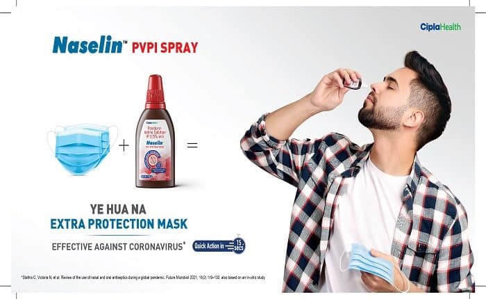 Cipla, Pharmaceuticals, launched, fixed, dose, Nasal, Spray, drug, treatment, country, Viral, Virus, Corona, CoVid, Naselin, Fight, Pandemic, Preventive, Defence, India, Pharma, Industry