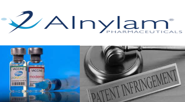 Alnylam Files Patent Infringement Lawsuits Against Pfizer, Moderna